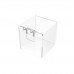 FixtureDisplays® Plaxiglass Acrylic Brochure Holder Small Candy Bin Dump Bin Cube Slatwall  Countertop 100800